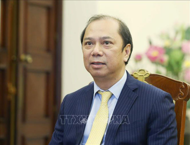 Thứ trưởng Ngoại giao Nguyễn Quốc Dũng. (Ảnh: TTXVN)