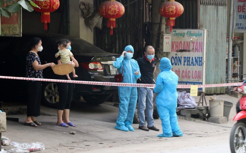 Ngày 9-5, tại tổ 15, phường Đồng Tiến, TP Hòa Bình đã có bốn ca dương tính với SARS-CoV-2.