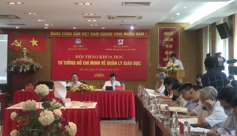 Hội thảo khoa học "Tư tưởng Hồ Chí Minh về quản lý giáo dục"