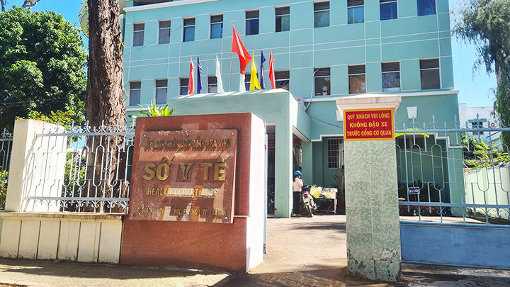 Trụ sở Sở Y tế Trà Vinh.