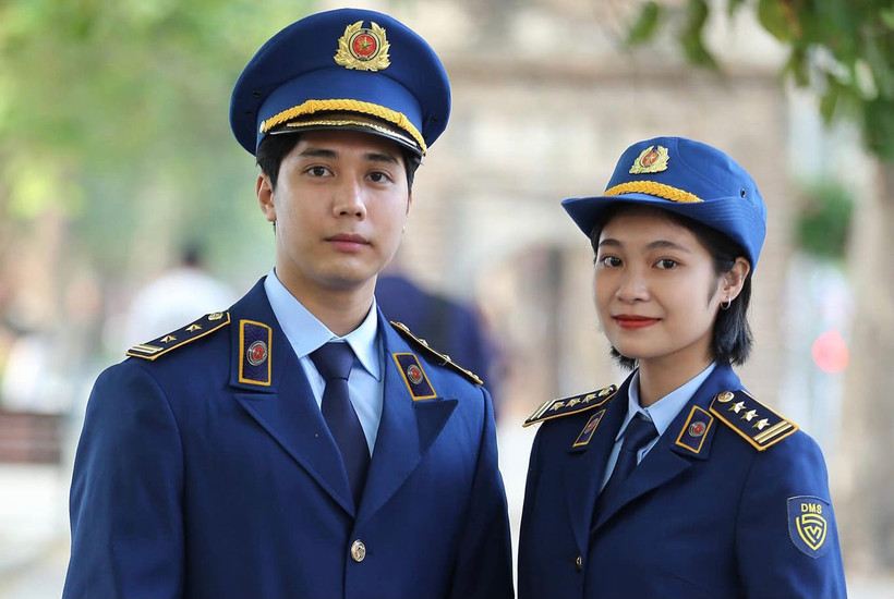 Trang phục mới của lực lượng Quản lý thị trường sẽ chính thức được sử dụng từ ngày 3-7-2021.