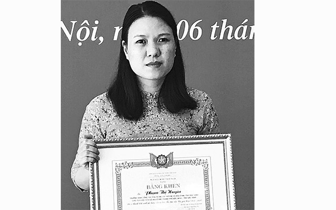 Nghị lực của người phụ nữ vượt qua bóng tối