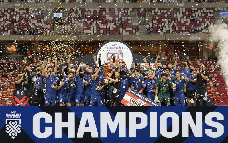 Thái Lan được dự báo không quá khó để giành vé dự vòng chung kết Asian Cup 2023. Ảnh: AFF Suzuki Cup