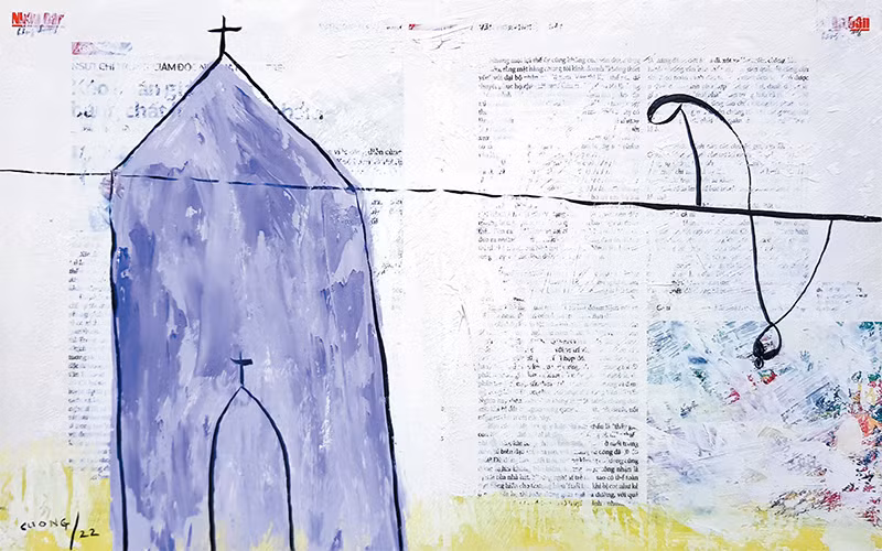 Minh họa: Lê Thiết Cương