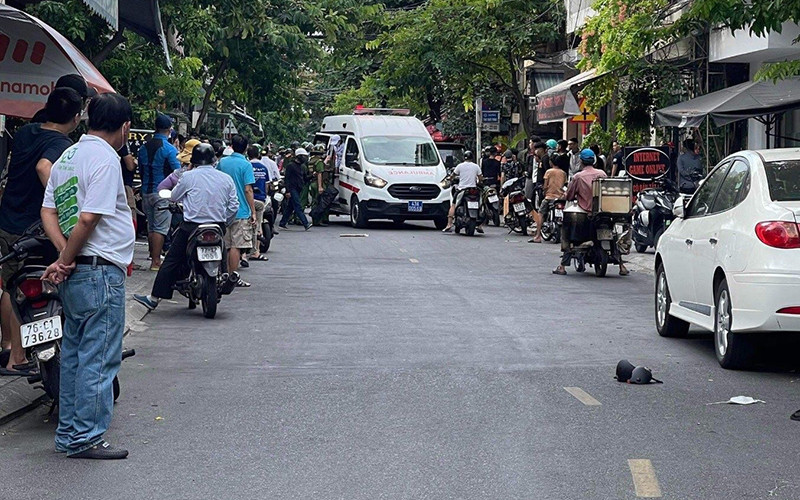Hiện trường vụ việc.