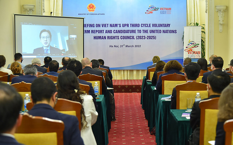 Quang cảnh sự kiện. (Ảnh: Bộ Ngoại giao)