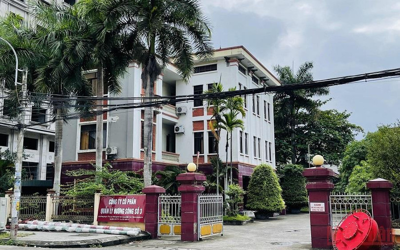 Trụ sở Công ty Cổ phần Quản lý đường sông số 3.