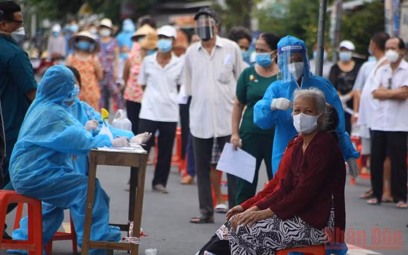 TP Mỹ Tho phong tỏa những khu vực có nguy cơ rất cao để tiếp tục bóc tách F0 ra khỏi cộng đồng.