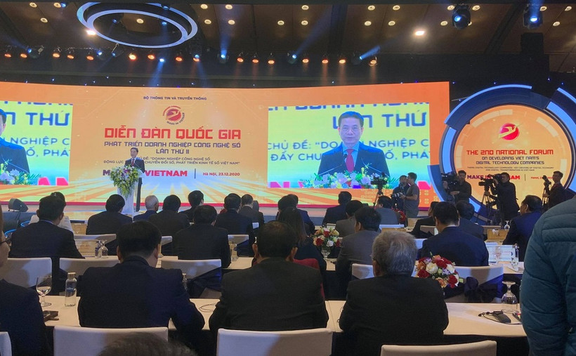 Bộ trưởng TT-TT Nguyễn Mạnh Hùng: "Không Make in Viet Nam không thể đi ra thế giới”.
