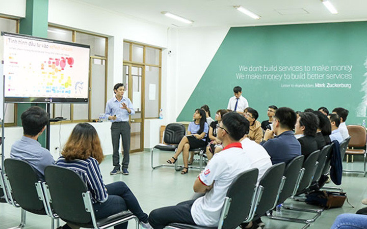 Sinh viên tham gia các khóa đào tạo về khởi nghiệp tại Đại học Quốc gia TP Hồ Chí Minh (Ảnh minh họa: Báo Thời Nay). 
