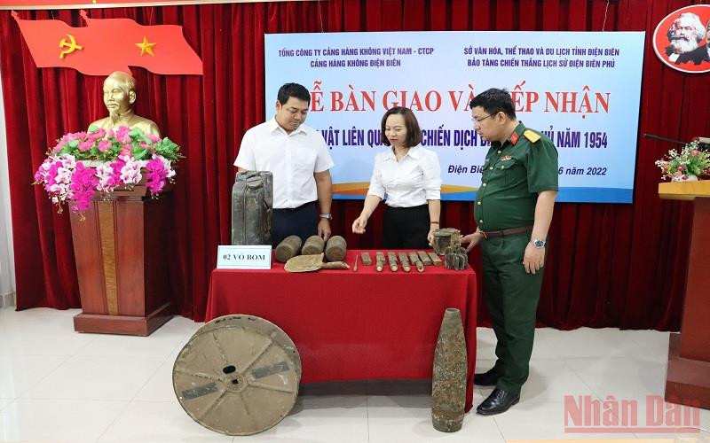 Bảo tàng Chiến thắng lịch sử Điện Biên Phủ tiếp nhận hiện vật liên quan Chiến dịch Điện Biên Phủ.
