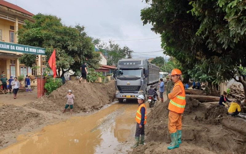 Thiên tai năm 2021 không khốc liệt như năm 2020. nhưng lại bất thường hơn (Ảnh Tổng Cục PCTT cung cấp)