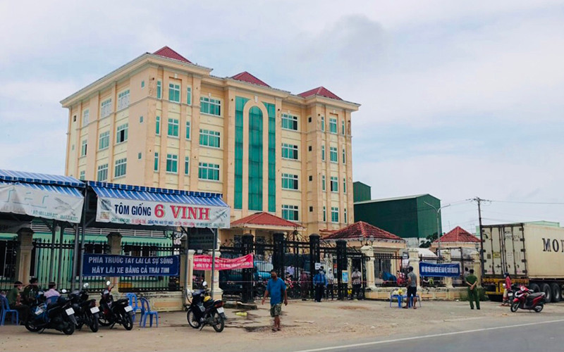 Nhiều Công ty chế biến thủy sản ở thị xã Giá Rai, tỉnh Bạc Liêu có công nhân bị Covid-19 lây lan ra cộng đồng.