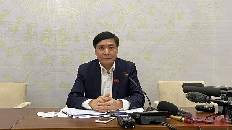 Tổng Thư ký Quốc hội Bùi Văn Cường. Ảnh: TRỊNH DŨNG