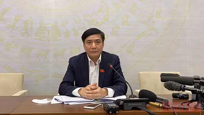 Tổng Thư ký Quốc hội Bùi Văn Cường. Ảnh: TRỊNH DŨNG