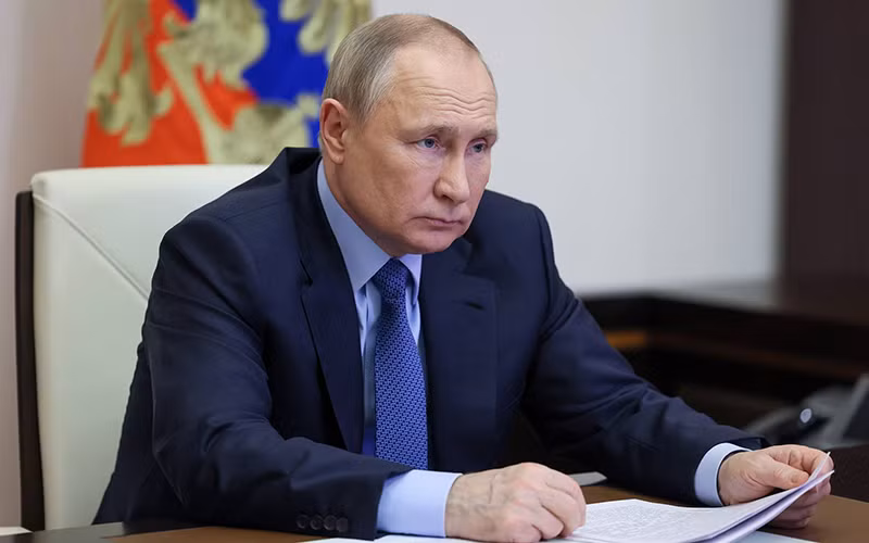 Tổng thống Nga V.Putin. Ảnh: TASS