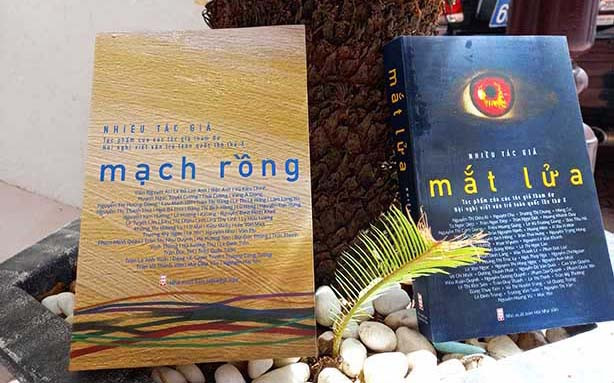 Ảnh minh họa: Tác phẩm “Mạch rồng” và “Mắt lửa” của các tác giả tham dự Hội nghị Những người viết văn trẻ toàn quốc lần thứ X, do NXB Hội Nhà văn ấn hành. (Ảnh: Hội Nhà văn)