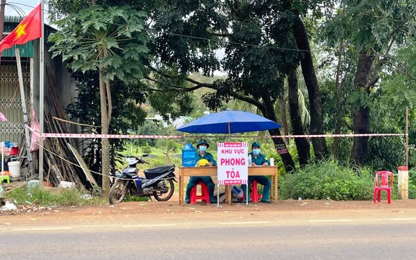 Đắk Nông tiếp tục phong tỏa một số khu vực, địa phương tại hai huyện Đắk R’Lấp và Đắk Mil.