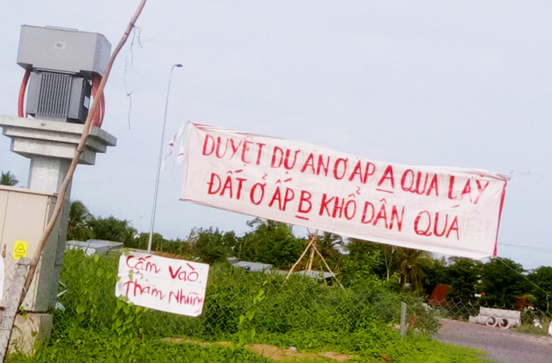 Nơi Công ty Cadif triển khai xây dựng khu đô thị mới Thới Lai, khiến người dân bức xúc, khiếu nại.