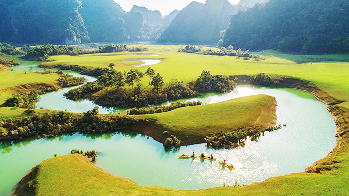 Toàn cảnh thảo nguyên.