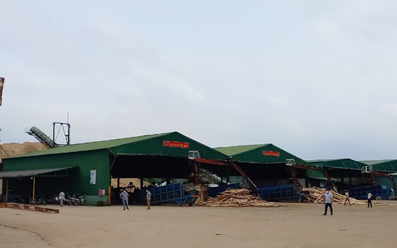 Hiện trường, nơi xảy ra vụ tai nạn lao động chết người.