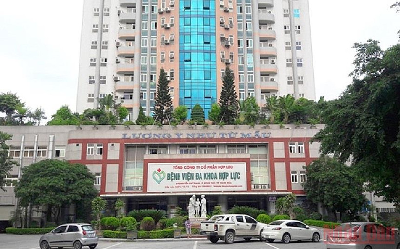 Đơn nguyên cao tầng ở Bệnh viện đa khoa Hợp Lực khôi phục trạng thái "bình thường mới". (Ảnh: MAI LUẬN)