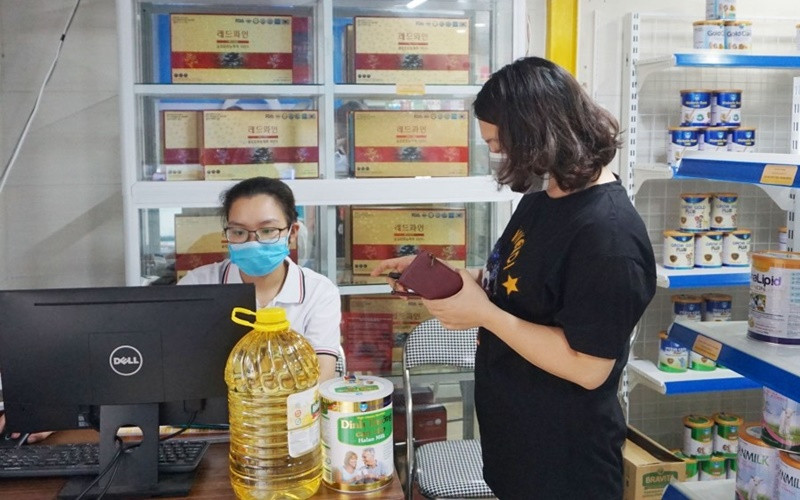 Siêu thị Công đoàn tại quận Long Biên Hà Nội.