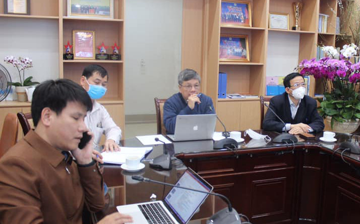 Các chuyên gia đã hội chẩn trực tuyến cho các ca bệnh trên toàn quốc.