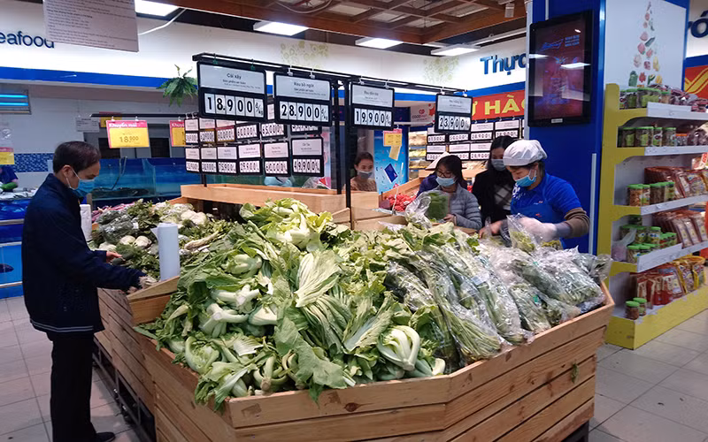 Một siêu thị tại quận Hà Đông (Hà Nội).