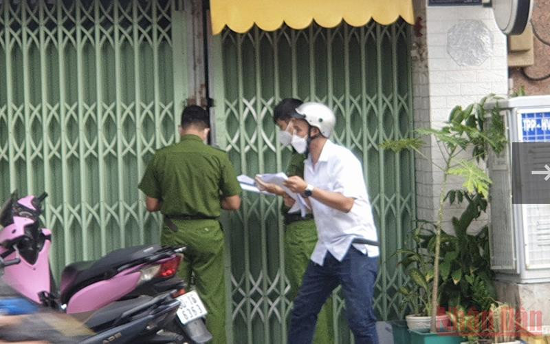 Hiện trường căn nhà nơi xảy ra vụ việc.