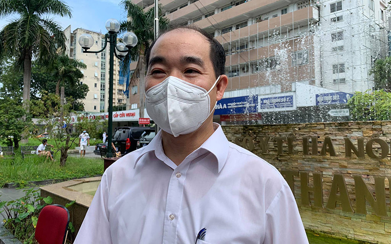 Ông Nguyễn Đình Hưng, Phó Giám đốc Sở Y tế Hà Nội.