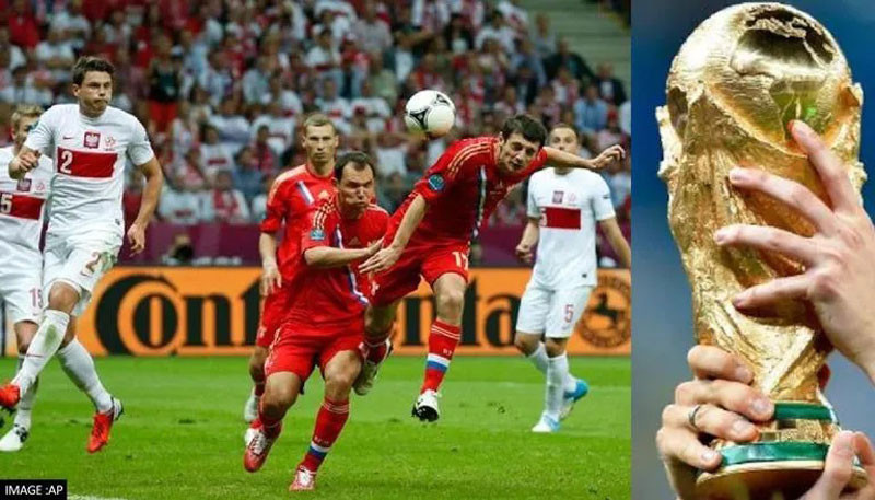 FIFA cấm đội tuyển bóng đá quốc gia Nga tham dự vòng loại World Cup 2022. (Ảnh: Foxsports)