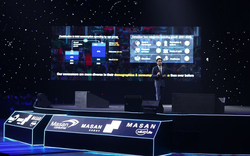 Tổng Giám đốc Tập đoàn Masan Danny Lê tại cuộc họp.