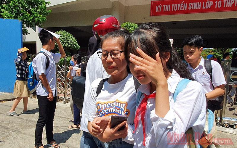 Thời tiết nắng nóng trong ba ngày diễn ra kỳ thi