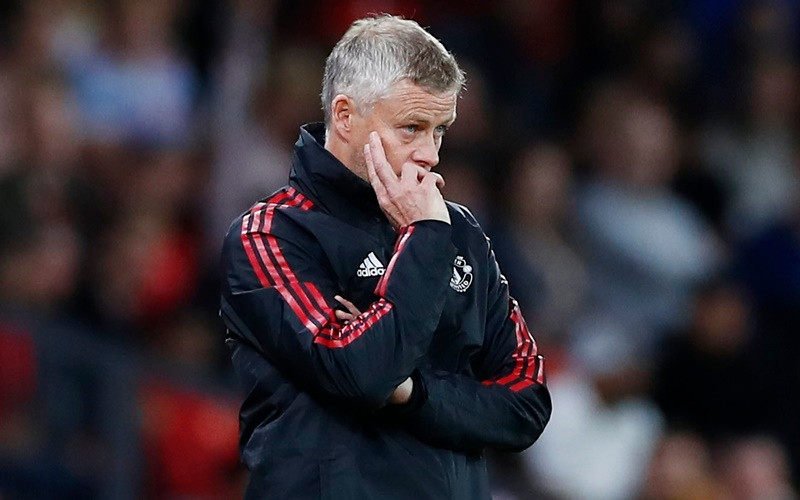 Solskjaer bất lực để kéo dai cuộc phiêu lưu của MU ở Cúp Liên đoàn. (Ảnh: Getty Images)   