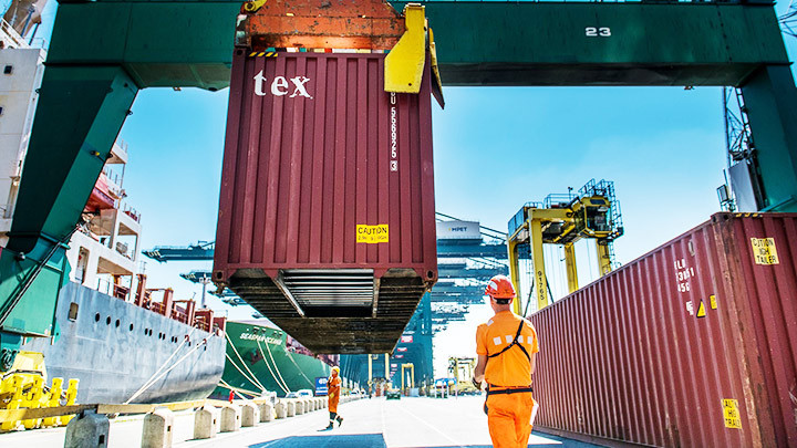Cảng Antwerp của Bỉ sẽ là nơi vận chuyển hydro xanh tới Mỹ latin. Ảnh: SEATRADE MARITIME
