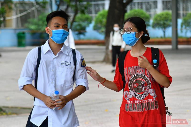 Thí sinh tại Kỳ thi tốt nghiệp THPT 2020. Ảnh: THUỶ NGUYÊN