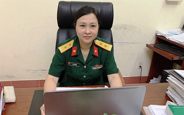 Bạn Lê Thị Thảo đoạt giải Nhất tuần 12 cuộc thi trắc nghiệm “Chung tay vì an toàn giao thông” trên mạng VCNet. (Ảnh: NVCC)