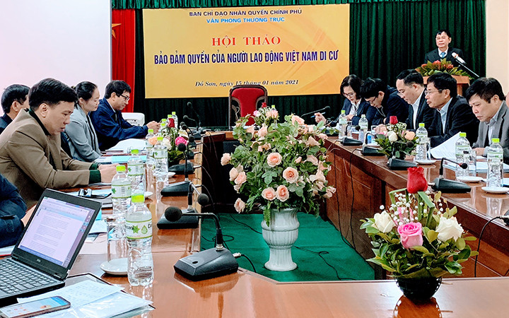 Quang cảnh hội thảo.