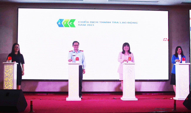 Phát động Chiến dịch thanh tra lao động năm 2021 (Ảnh: Molisa).