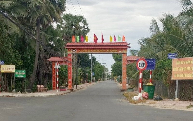 Người dân xã Nhơn Hưng sẽ thực hiện giãn cách xã hội trong chiều nay.