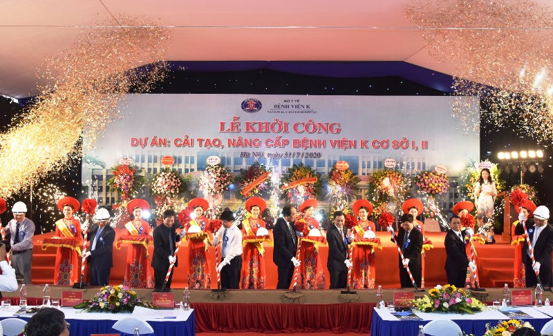Khởi công Dự án đầu tư nâng cấp, cải tạo Bệnh viện K cơ sở I, II