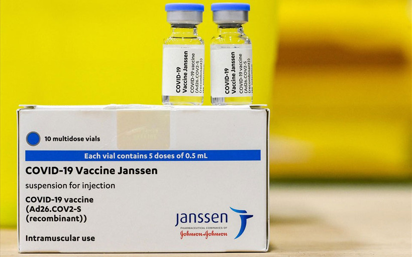 Vaccine Janssen. Ảnh: Bộ Y tế.