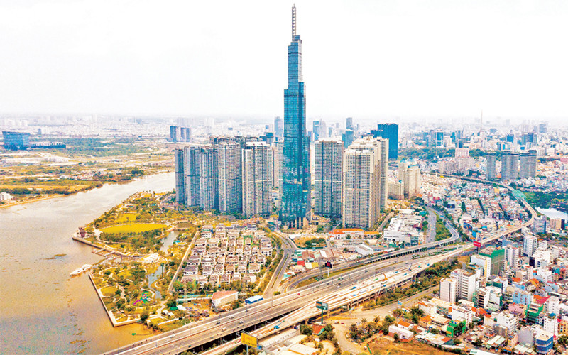 Một góc TP Hồ Chí Minh hôm nay. Ảnh: Hoàng Triều