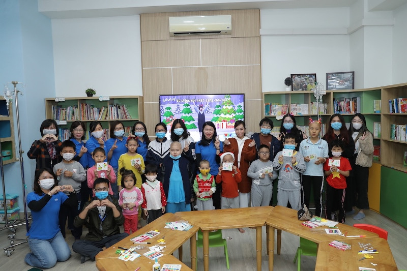 Lớp học Hy vọng và Phòng vui chơi tại Khoa Ung bướu của Bệnh viện Nhi T.Ư