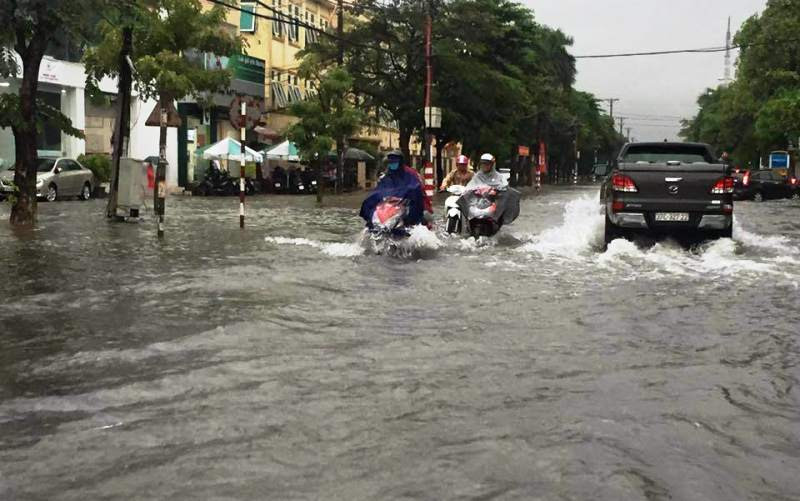 Từ nay đến ngày 9-10 là cao điểm của đợt mưa ở các tỉnh miền trung. (Ảnh minh họa)