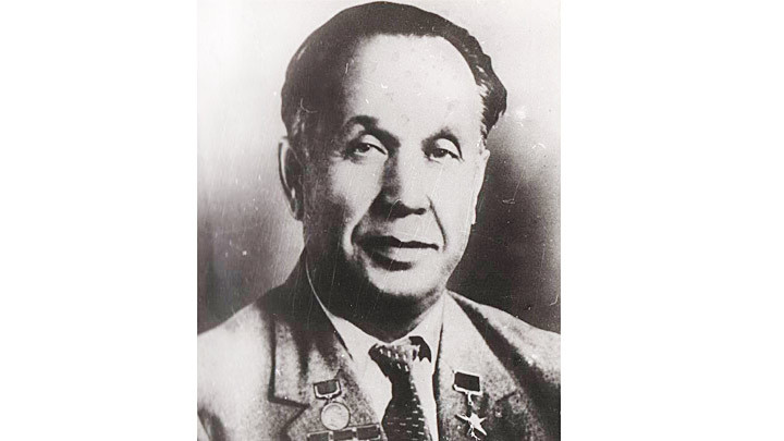 Nhà thiết kế súng cối Boris Shavyrin. Ảnh: TASS