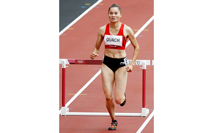 Vận động viên Quách Thị Lan được kỳ vọng mang về huy chương cho điền kinh Việt Nam tại SEA Games 31.