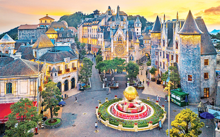Khu du lịch Bà Nà Hills. Ảnh | SUN GROUP