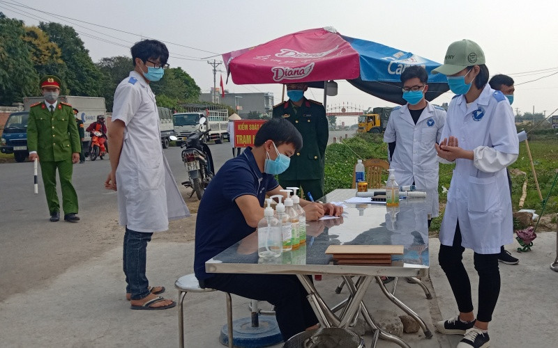 Tỉnh Thái Bình hiện chỉ duy trì một chốt kiểm dịch liên ngành tại cầu Hiệp, giáp ranh tỉnh Hải Dương.